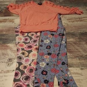 $15. 3pc bundle .Size 10/12 girls